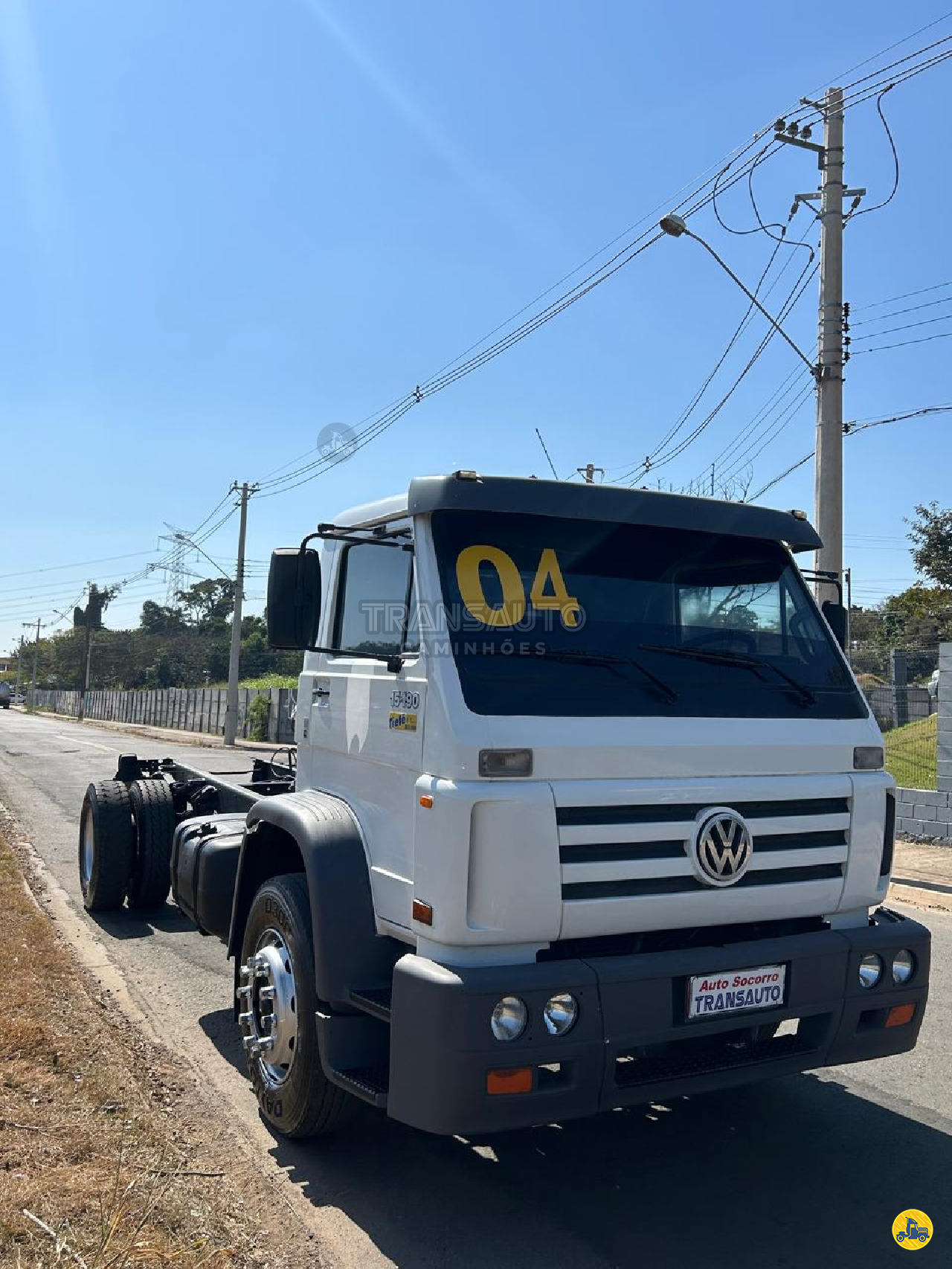 CAMINHAO VOLKSWAGEN VW 15190 Chassis Toco 4x2 Transauto Caminhões CAMPINAS SÃO PAULO SP